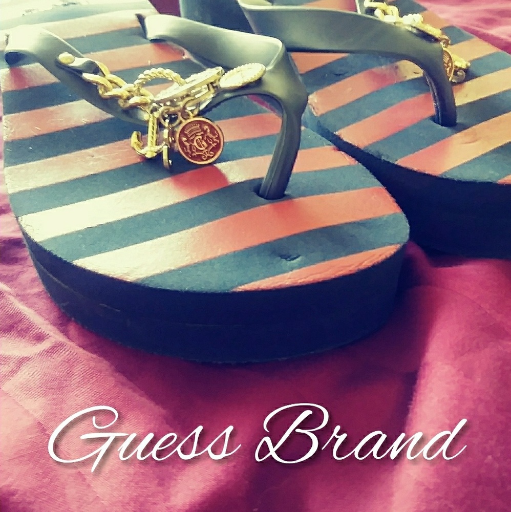 Guess Brand Chunky Sandals